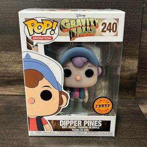 Dipper Pines Funko Pop Glows in dark Chase + Protector